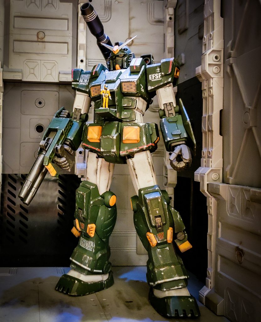 装甲を着けた状態。