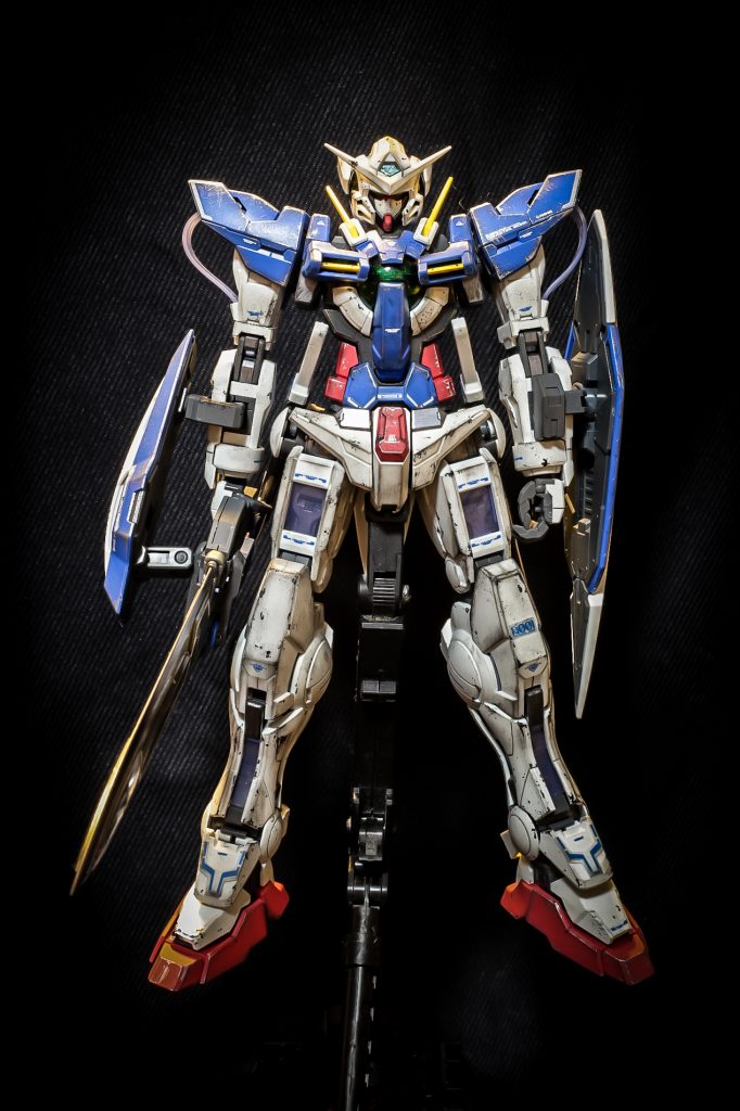 チッピングとドライブラシ、ウェザリングマスターにて汚し加工。