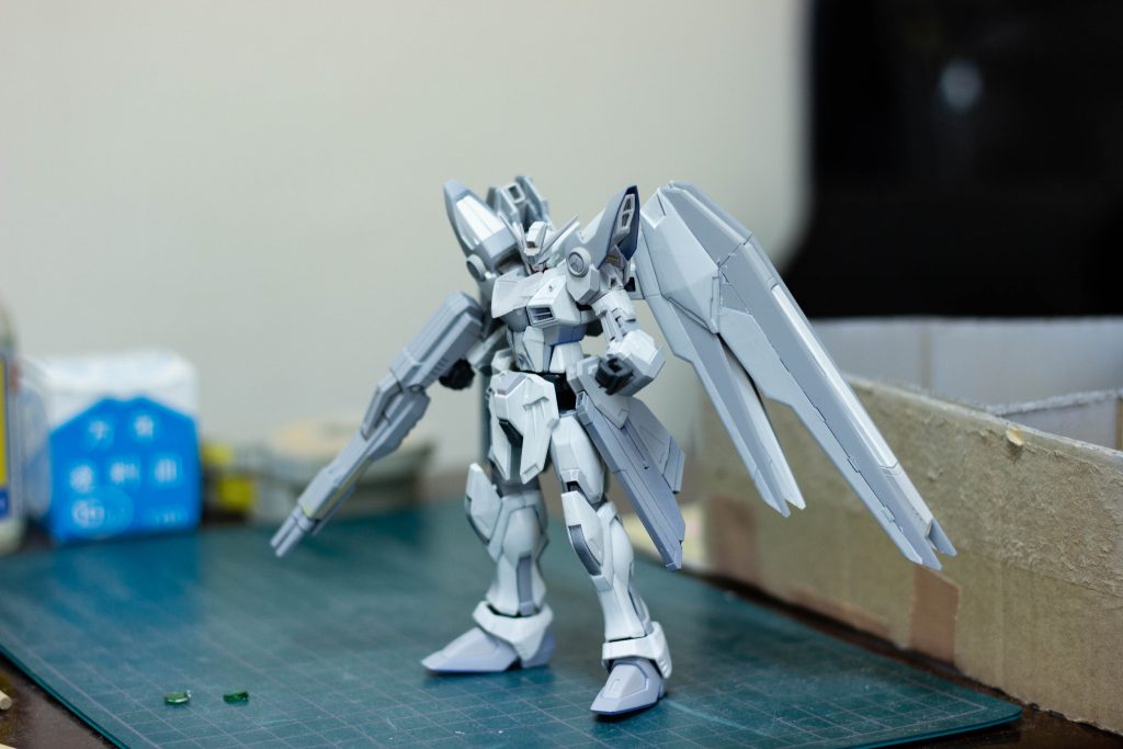 塗装が諸事情により未完成ですが、今の私にできる精一杯の作品です。