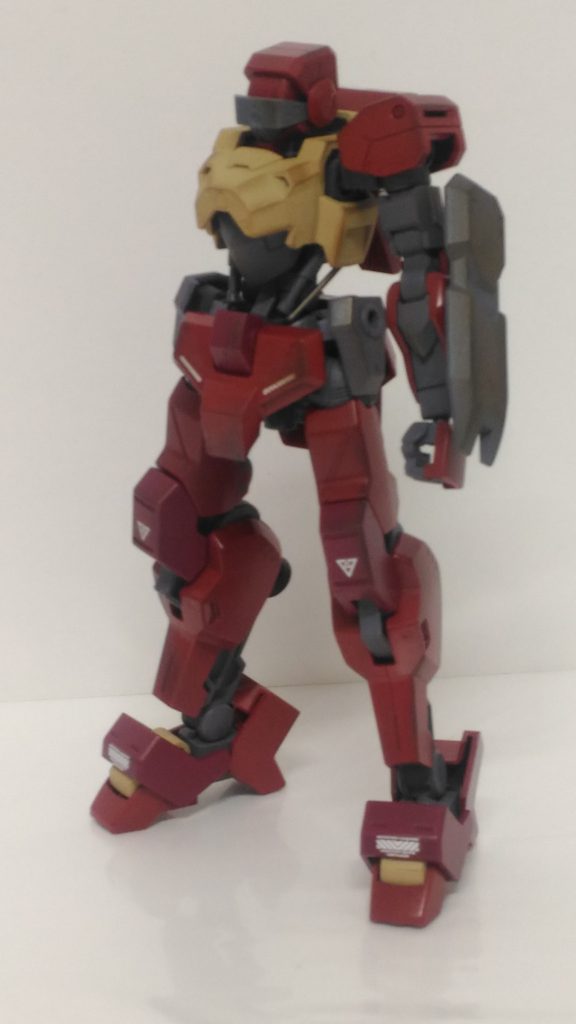 簡単に汚してあります