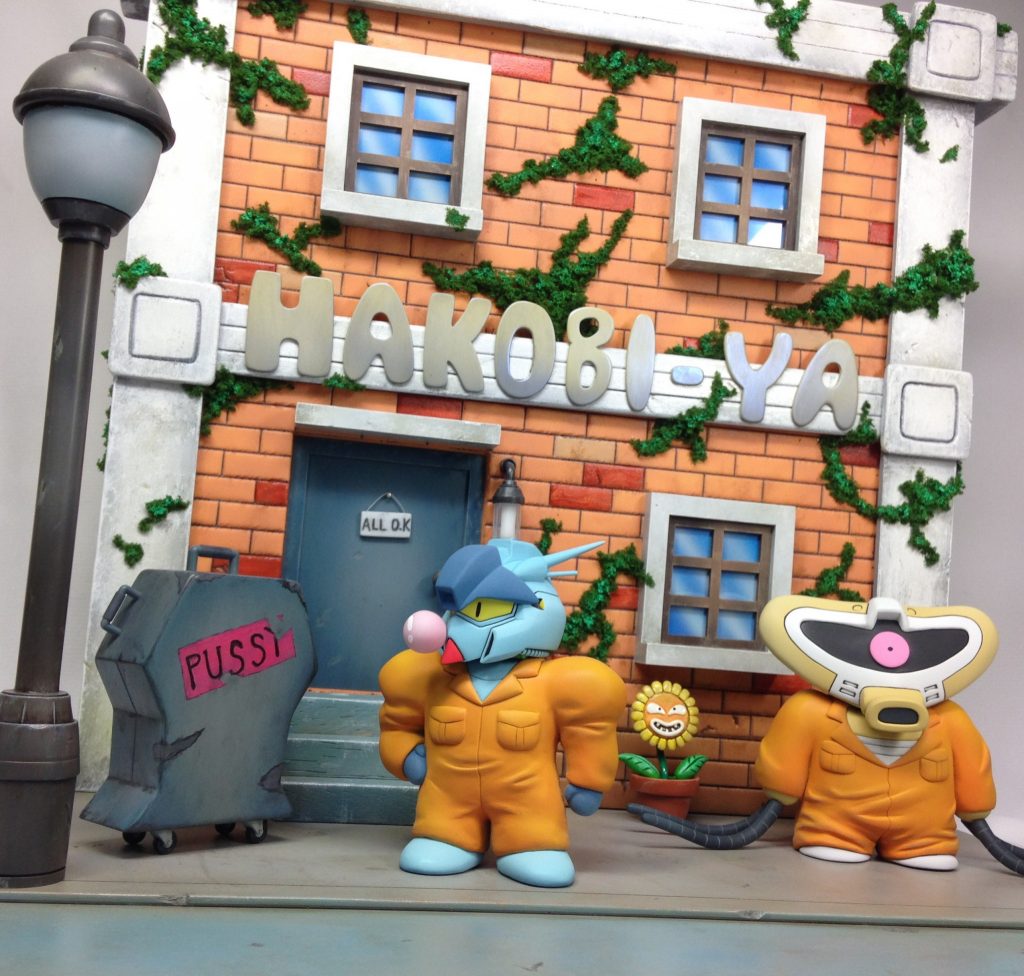 店の看板はメモリアルブックに掲載された初期案ver