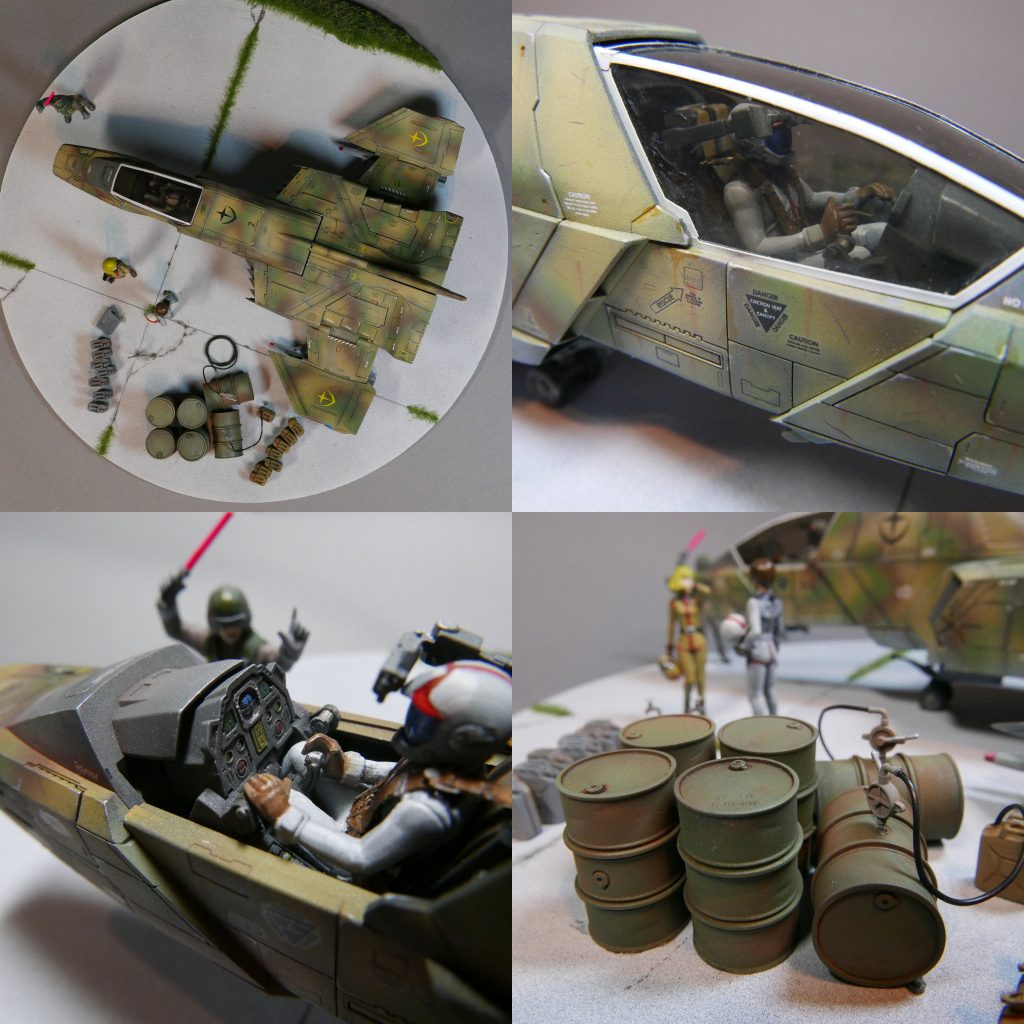 FF-X7 コアファイター ～出撃の傍らで～–5枚目/制作者：はっしー