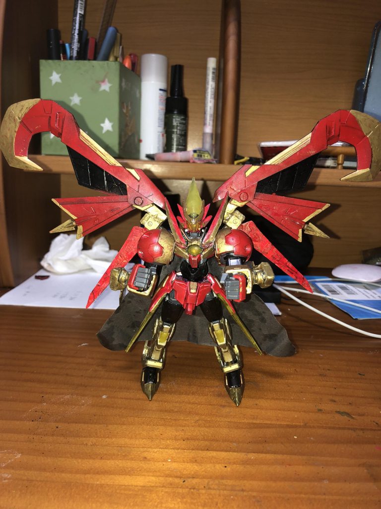 以上がこの作品でこだわった部分です。最近は新しく機体を作るのではなく、新しいパーツが出たら、過去作に足してよりよくするように努めてます。