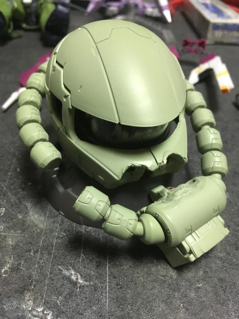 基本塗装終了後〜
まだ綺麗だったあの時…