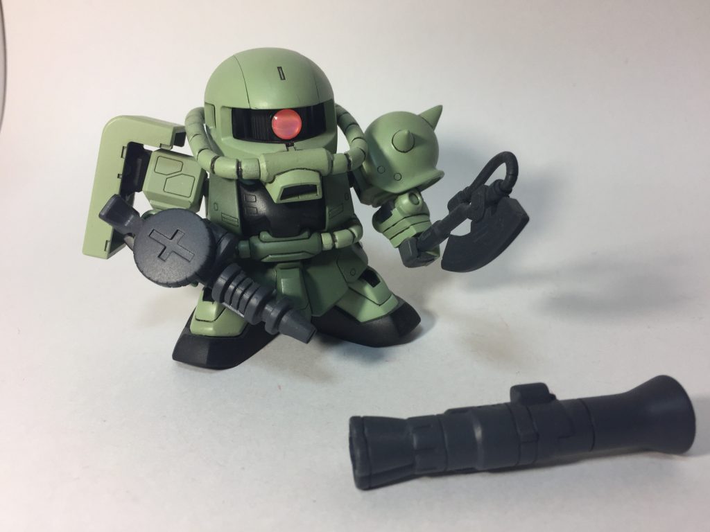 BB戦士 ザクⅡ–4枚目/制作者：ほい