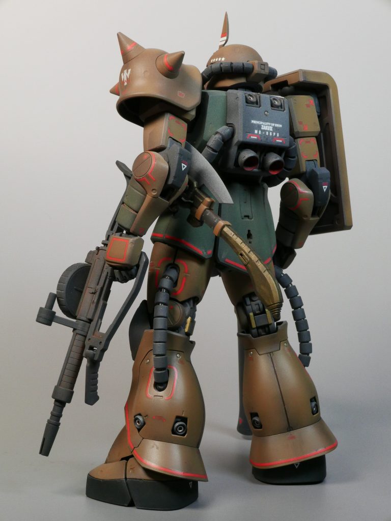 MS-06FS ガルマ専用ザク–3枚目/制作者：はっしー