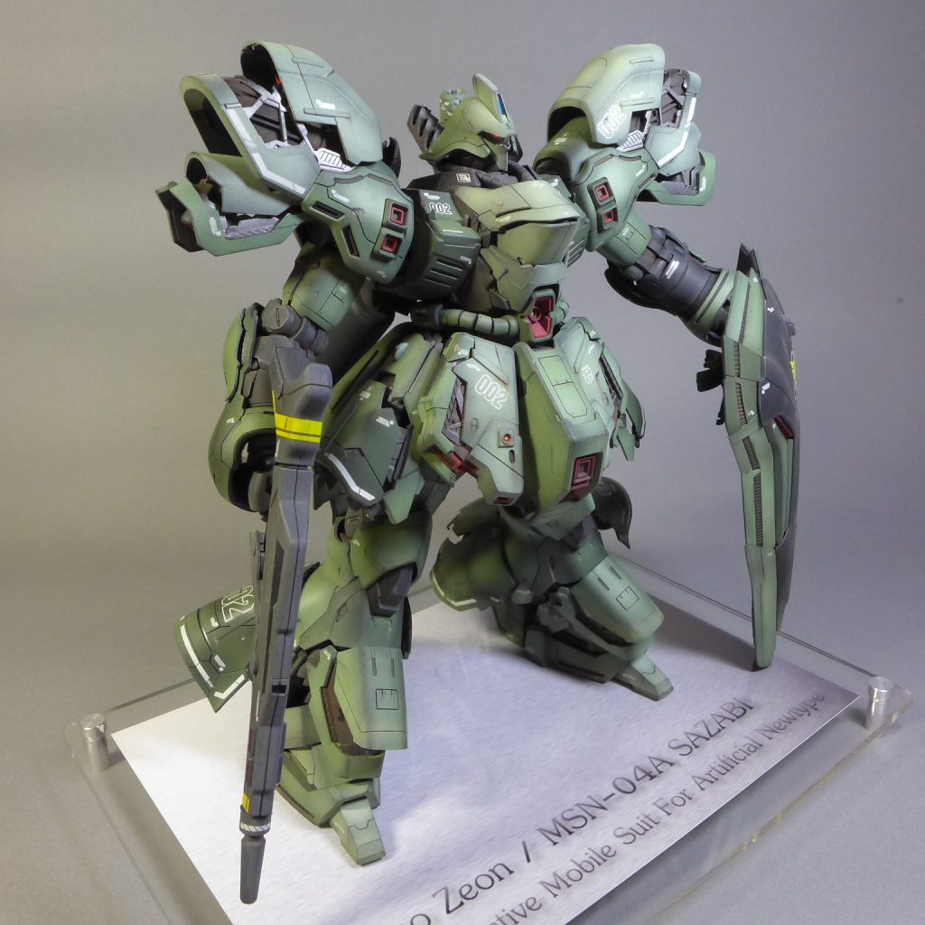 MSN-04A SAZABI (Mass Productive Mobile Suit For Artificial Newtype)