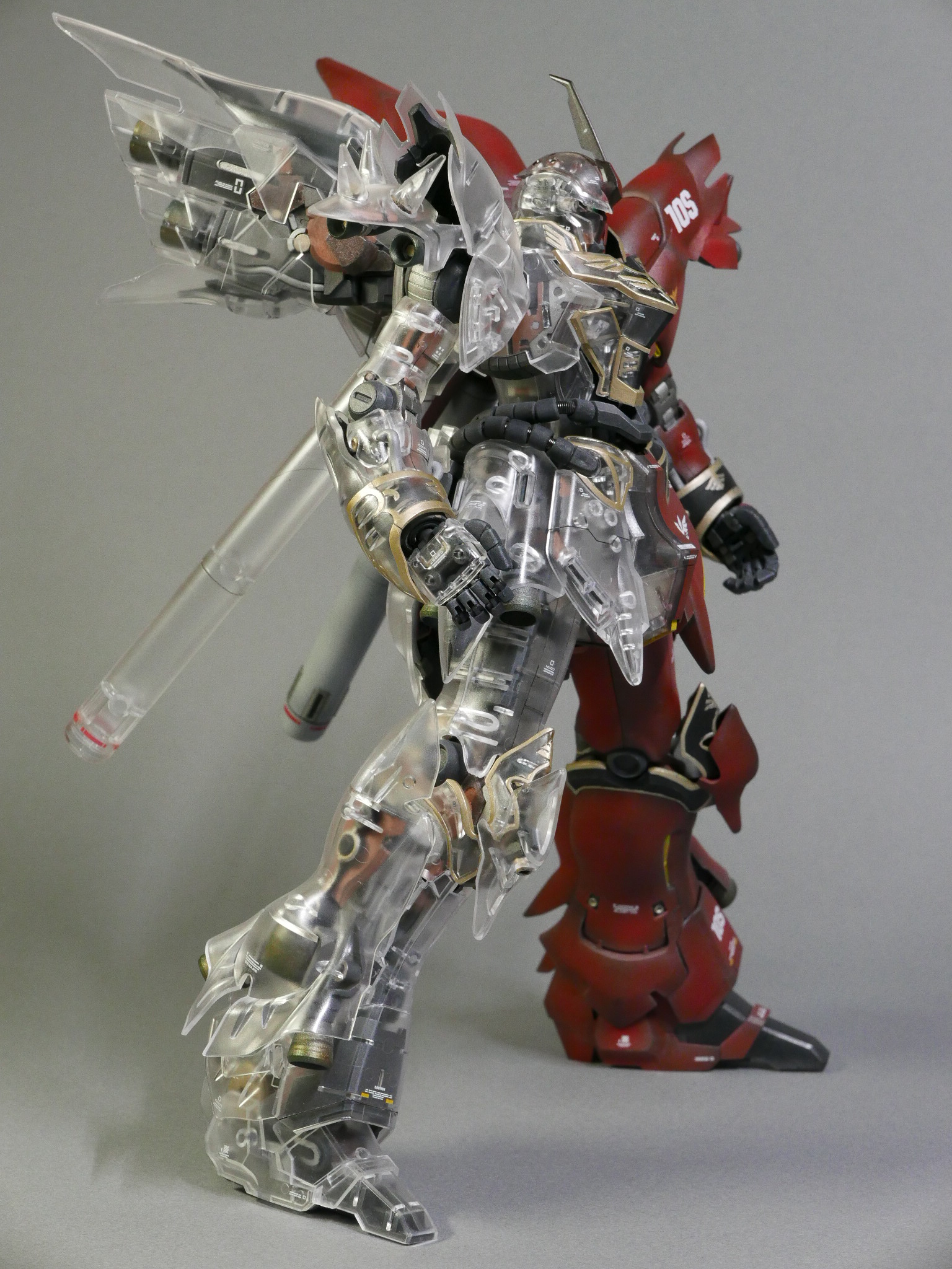 新品】ガンプラ MG シナンジュ メカニカルクリア - プラモデル