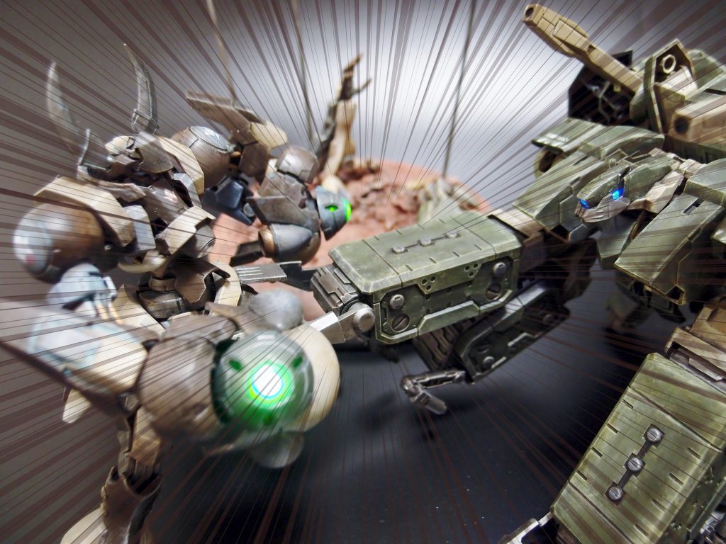 密かに移動を続けたバルバトスは、補助電脳に刻み付けられた「守る場所」に到達、以後は地中で休眠していたが、ＧＨ側ＭＳの固有波形を認識し数世紀の時を経て再起動。
「彼」の亡霊は皮肉にも、家族の血縁が駆る機体と対峙するのだった。


＝＝＝＝＝＝＝＝＝＝＝＝＝＝＝＝＝＝＝＝
おおおオフィシャルではございませぬぞ（当然）