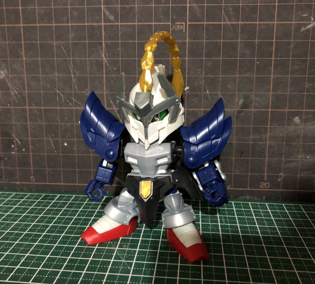 2.初期状態になります。この時点でシルエットは再現出来たと思いますw