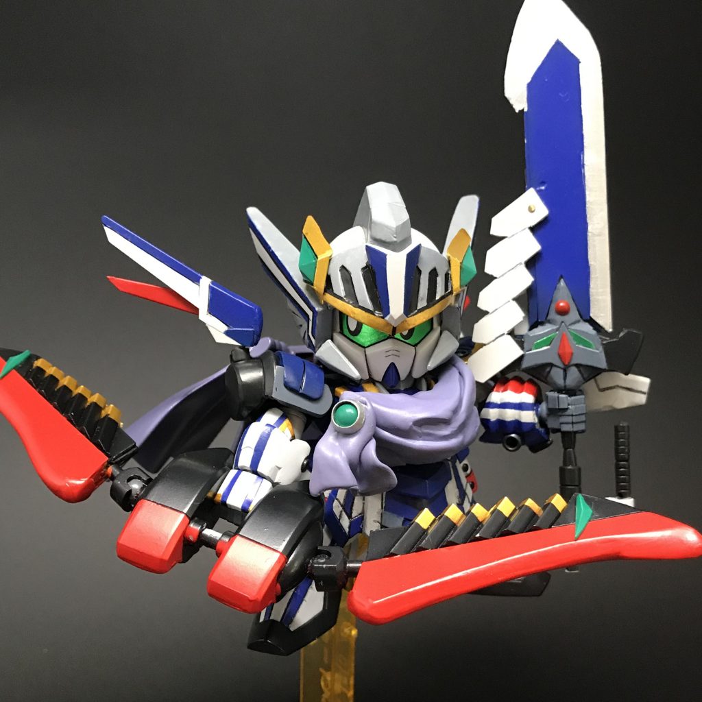 エールアローはプラ板とバーサルナイトのナイトフライヤーを使い作成しています。