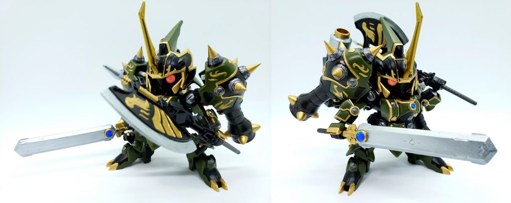 手持ち武器は二つ。
無銘の大斧と特殊な大刀『雷衝(ライショウ)』。