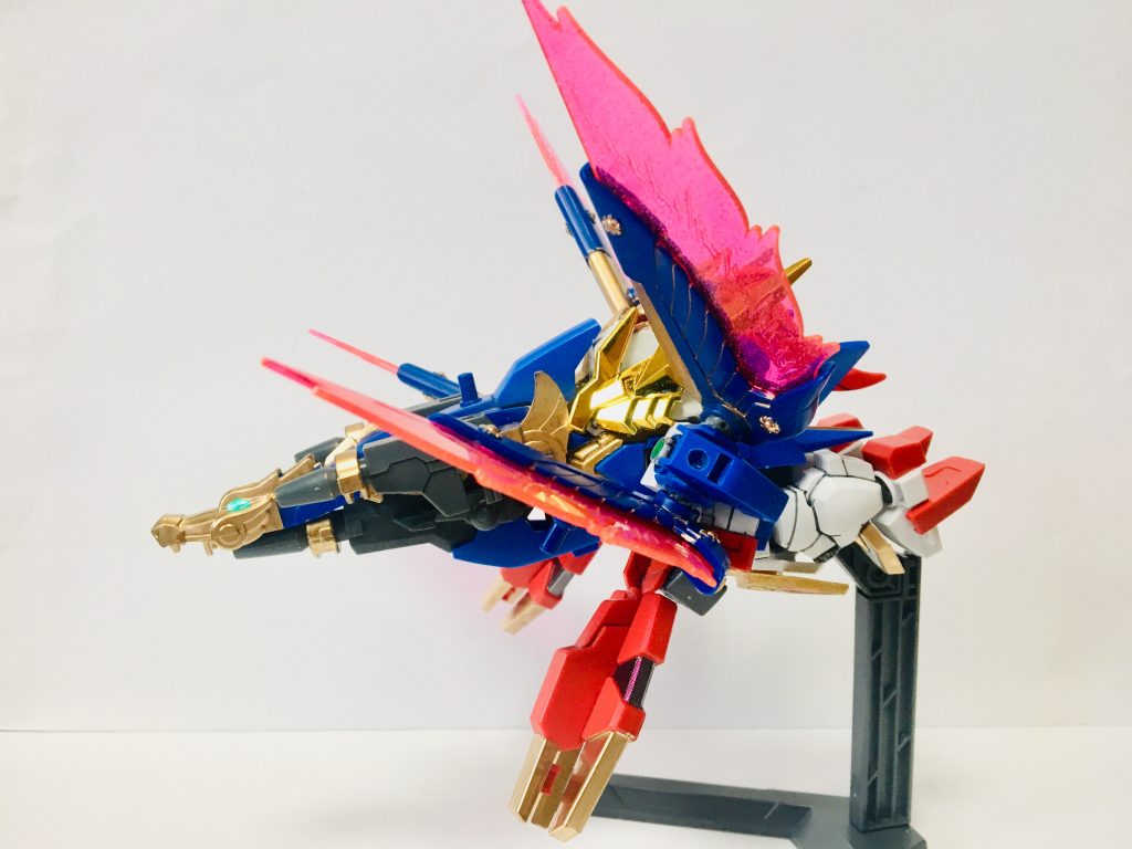 最後に龍形態側面の写真で。