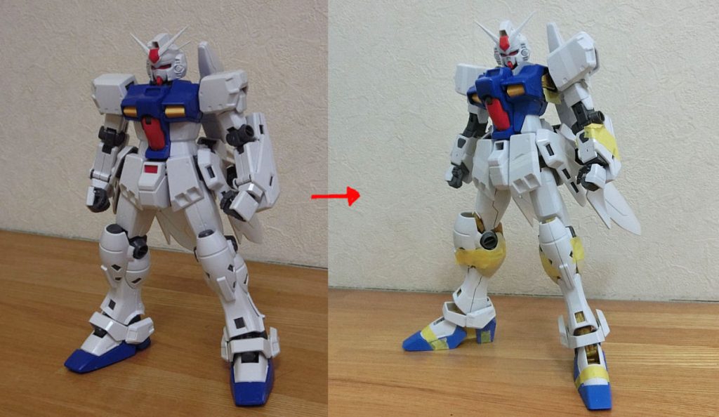 ノーマルとの比較です。