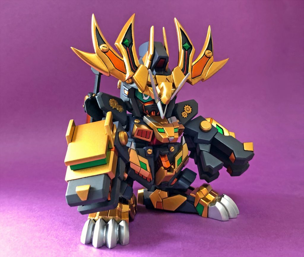 激闘 乱舞形態。両手両足による演武の様な連続攻撃を繰り出す。