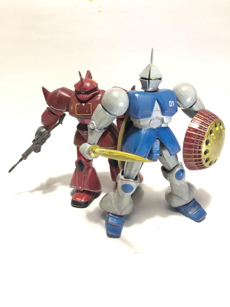 マ・クベ 「シャアーッ、退けい」
「今の貴様の任務はガンダムを倒すことではないはずだ」
シャア 「味方が苦戦しているのを見逃す訳にはいかんのでな」
以上シャアゲルでした☆