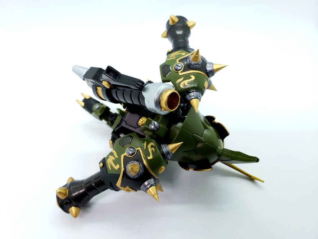 おまけ。
組み替えてたらなんとなくそれっぽくなった飛行(?)形態。