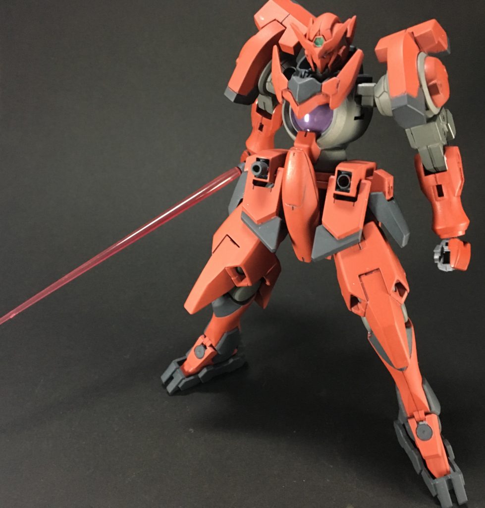 武装4 GNビームサーベル
装備は以上となります。 シンプルな構成にしました