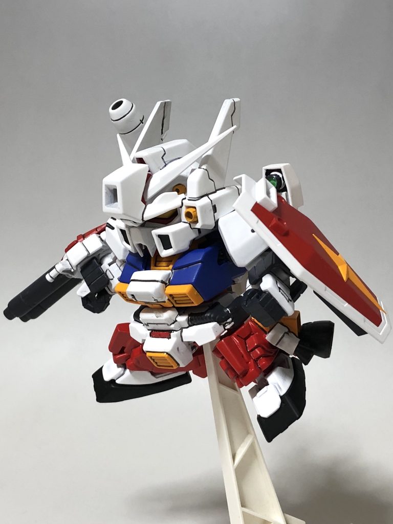 飛翔！！ ヘッドギアを付けると途端にカッコ良くなりますね！