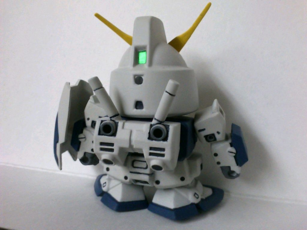 SD ガンダムNT-1アレックス–2枚目/制作者：ムシキャノン