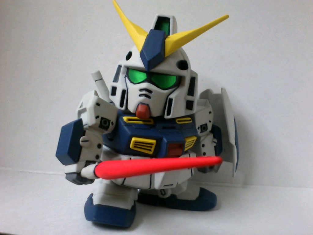目はGジェネ版ガンダムマークⅡのシールを使っています。