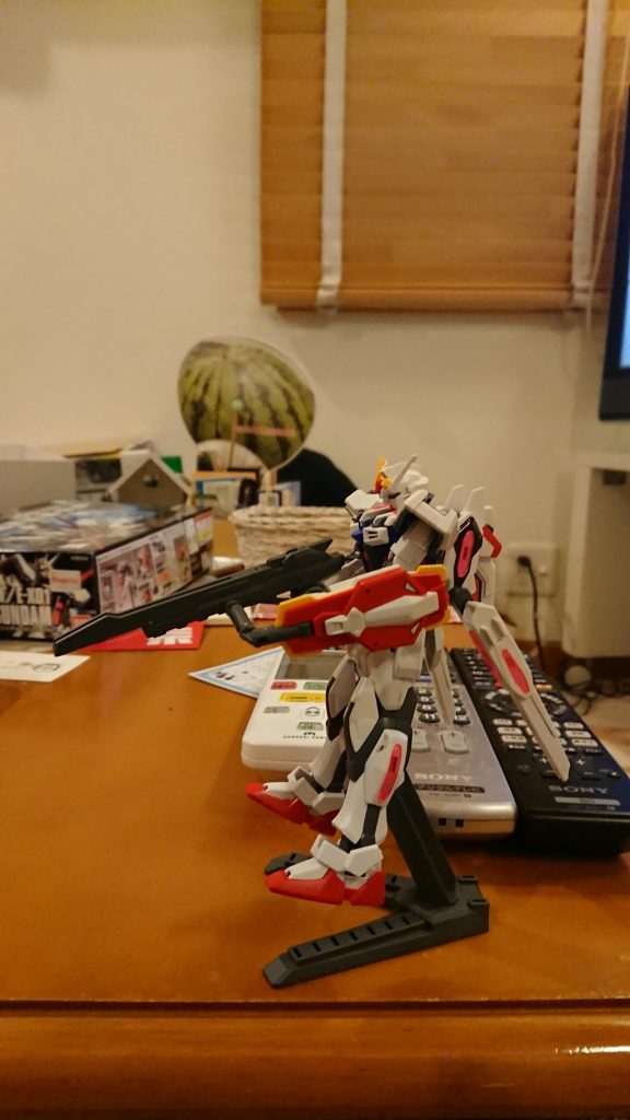 ポーズを見栄えよくしました。