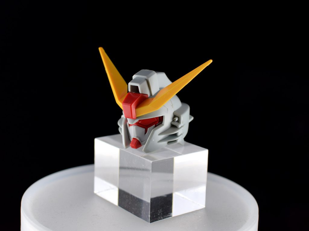 BB戦士の頭部をベースにEXスタンダードのフェイスを移植