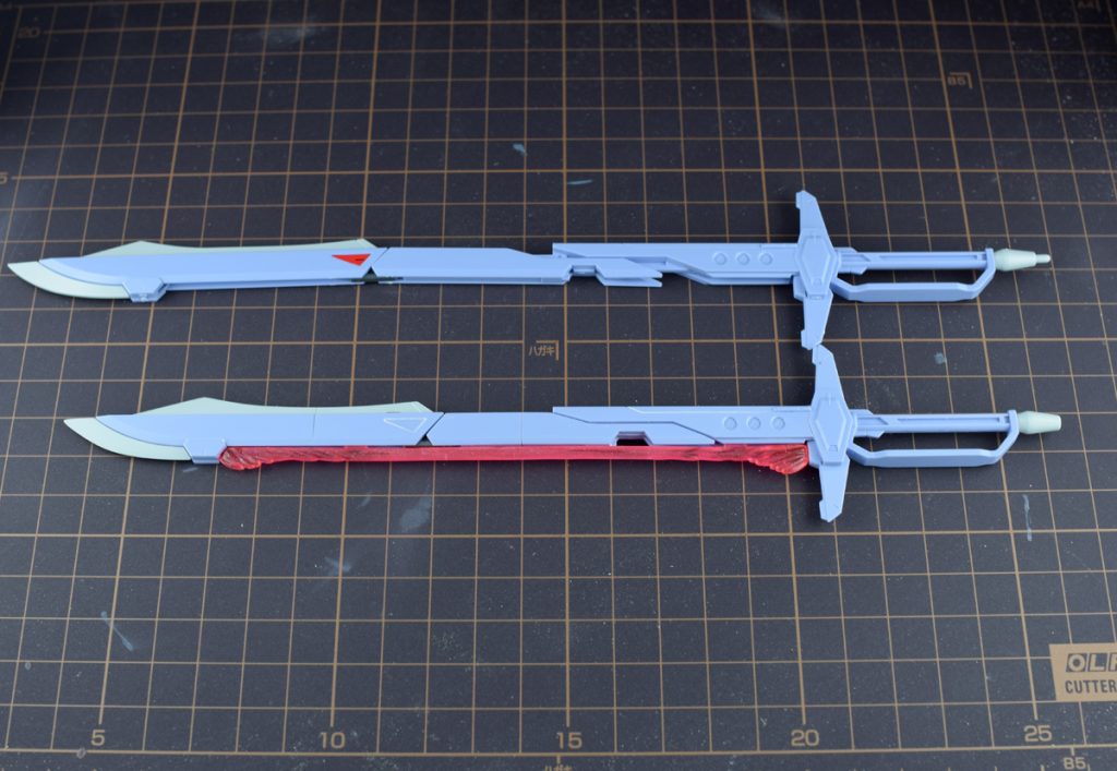 アロンダイトも若干短縮