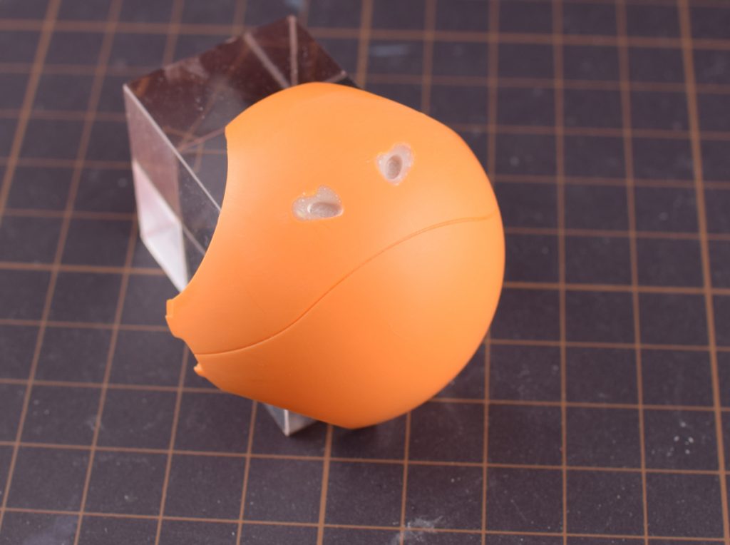 おまけのツカサさん
目の部分をつくりなおし