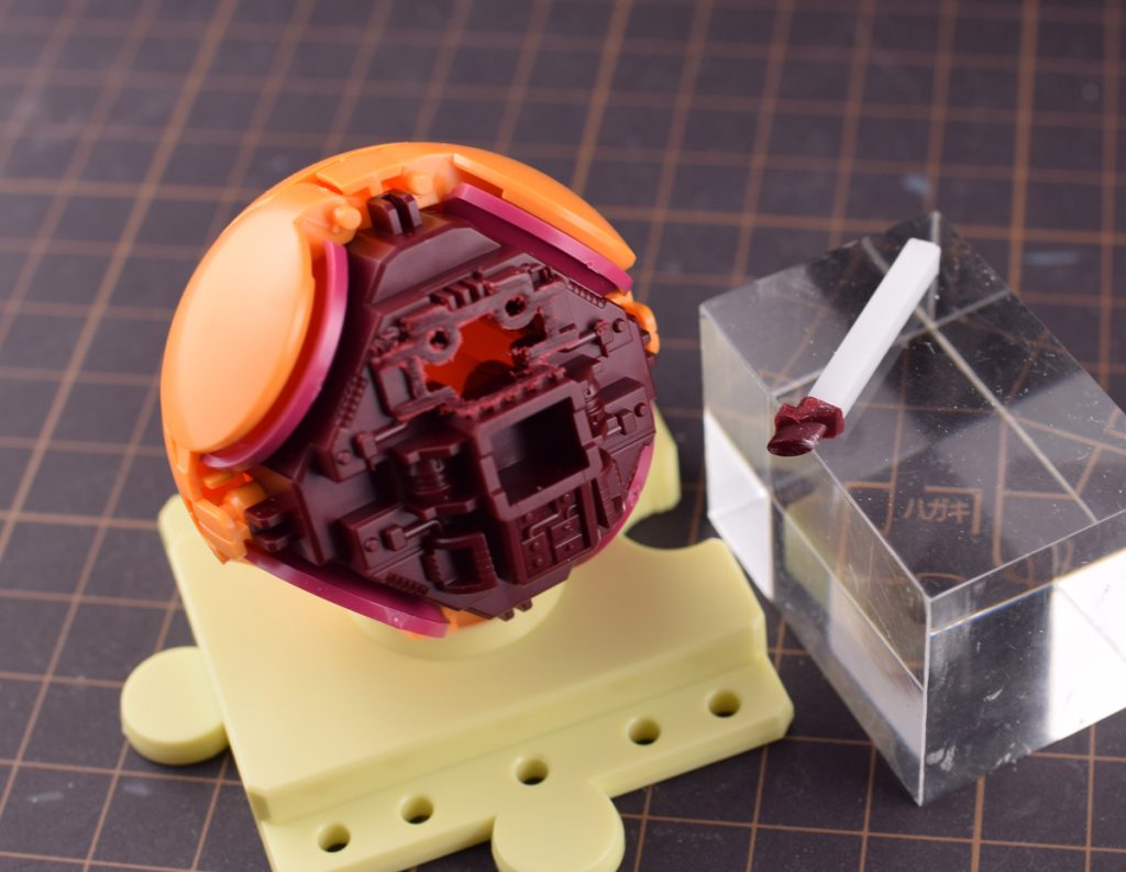 内部の目パーツを切り取ってスタンプ化