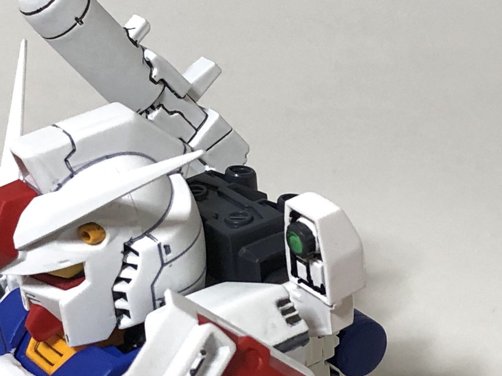 バックパックもデコりました。
勿論、キャノン砲は水鉄砲ではないです（笑）