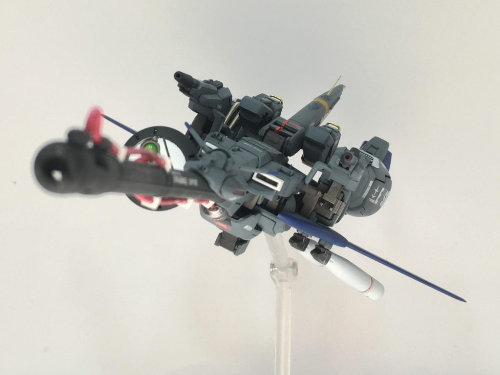 勿論差し替えで変形可能!うーーん、、、カッコイイ!レベル上げてゼータプラスはもう一度作りたいですね!