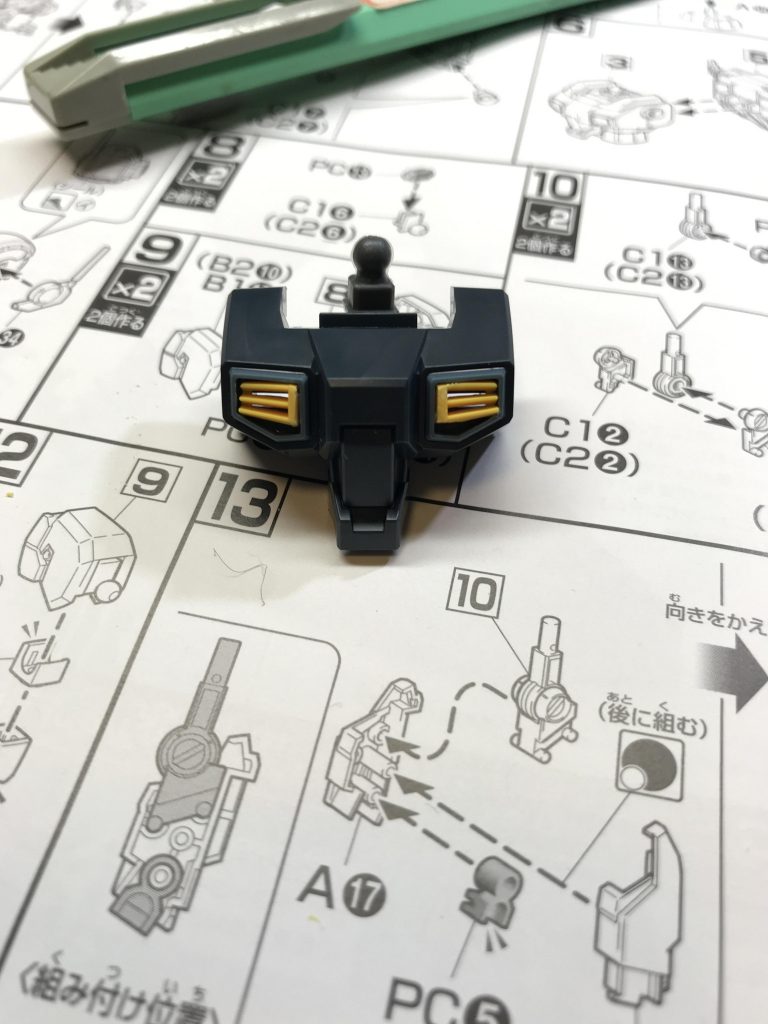 手始めに胸部ダクトを加工して