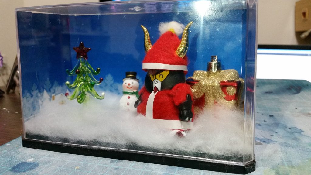 サンタガンダム/サタンガンダム–4枚目/制作者：ゼンダイ