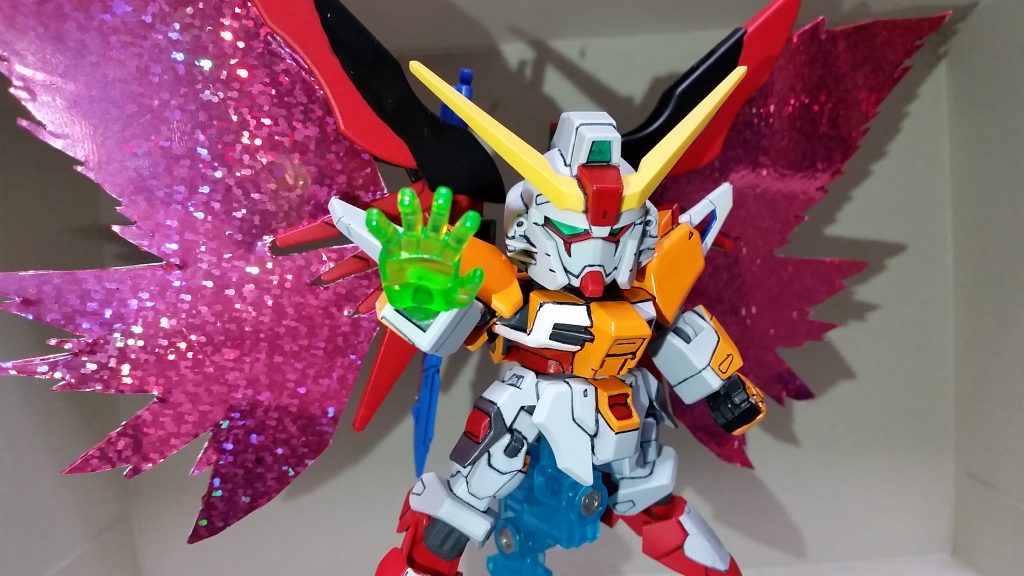 パルマはGジェネキットのシャイニングガンダムから拝借しました。
俺のこの手が光って唸る！