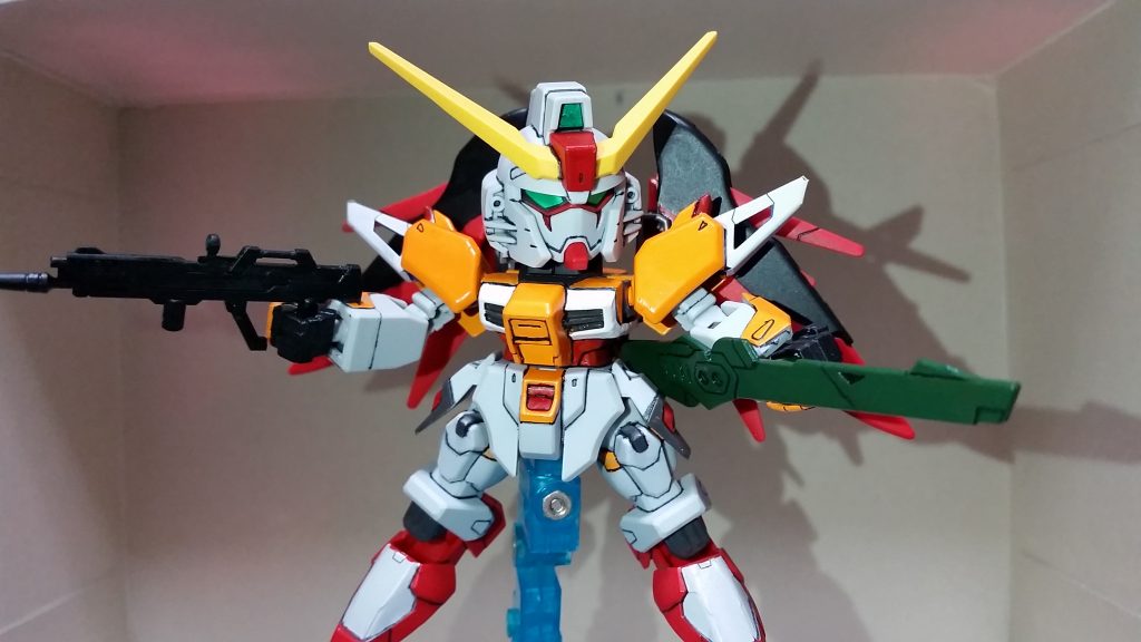 通常状態。ハイネカラーで塗りたくっています。