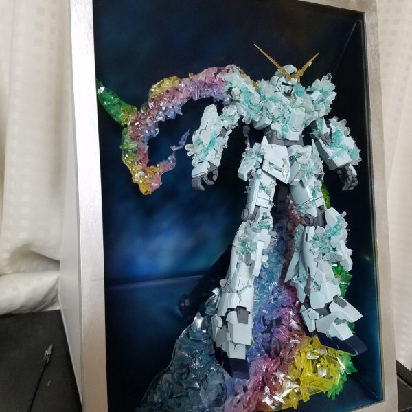 結晶体ユニコーンガンダム！