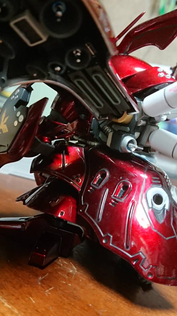 テッカテカに仕上げました