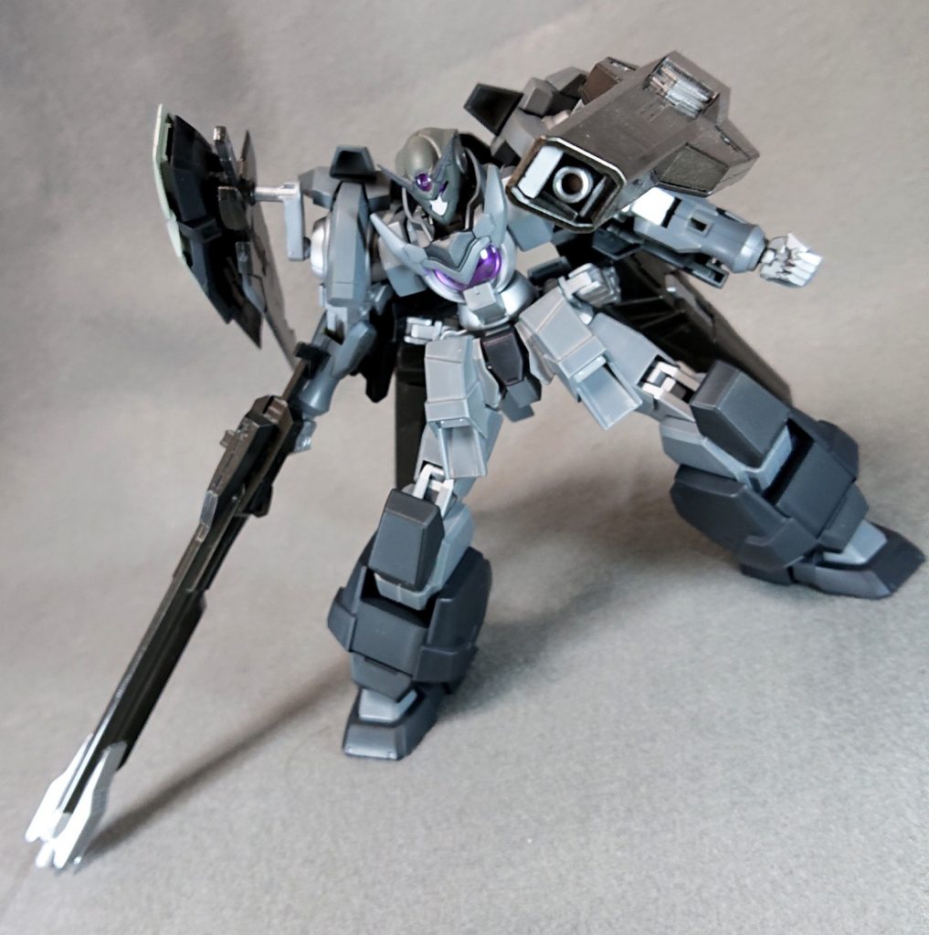 GNバスターカノンによる射撃シーン!