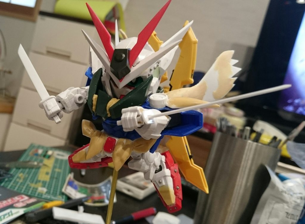 全体のバランス確認。