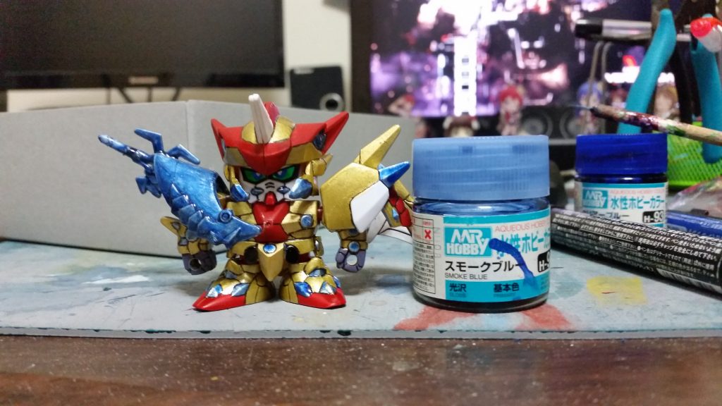 サイズは通常のBB戦士よりもさらに小さいですが、とてもカッコいいです。