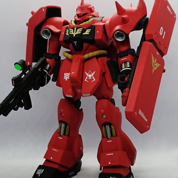 MG ギラ・ドーガ　ギラドーガ　フルフロンタル専用　ガンプラ　ジャンク ガンダムUC」ギラ・ドーガ（フル・フロンタル機）のMGガンプラが