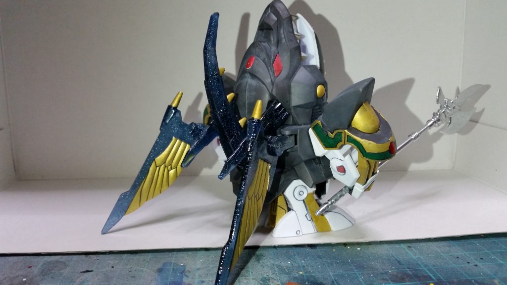 覚醒モード。一部シールであとは部分塗装で仕上げています。