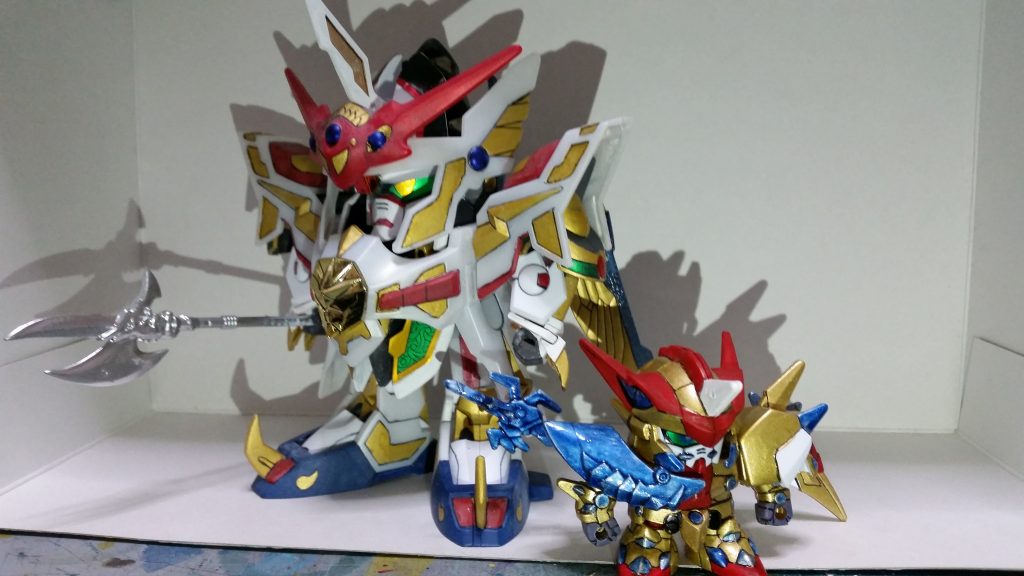 ちーびー戦士聖竜騎士ゼロガンダムJr.と。