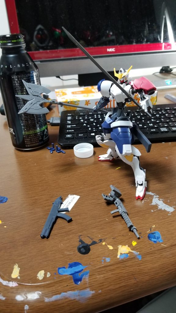 とりあえず適当にパーツを合わせて模索してるところです。