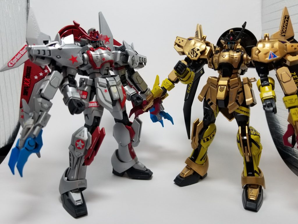 SHOガンダムと2機でタッグチーム「ロッポンギ３Ꮶ」