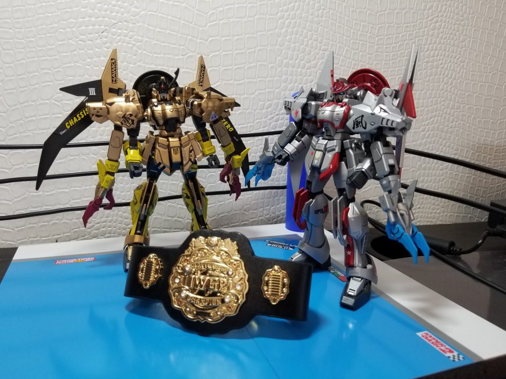 YOHガンダムと2機でタッグチーム「ロッポンギ３K」