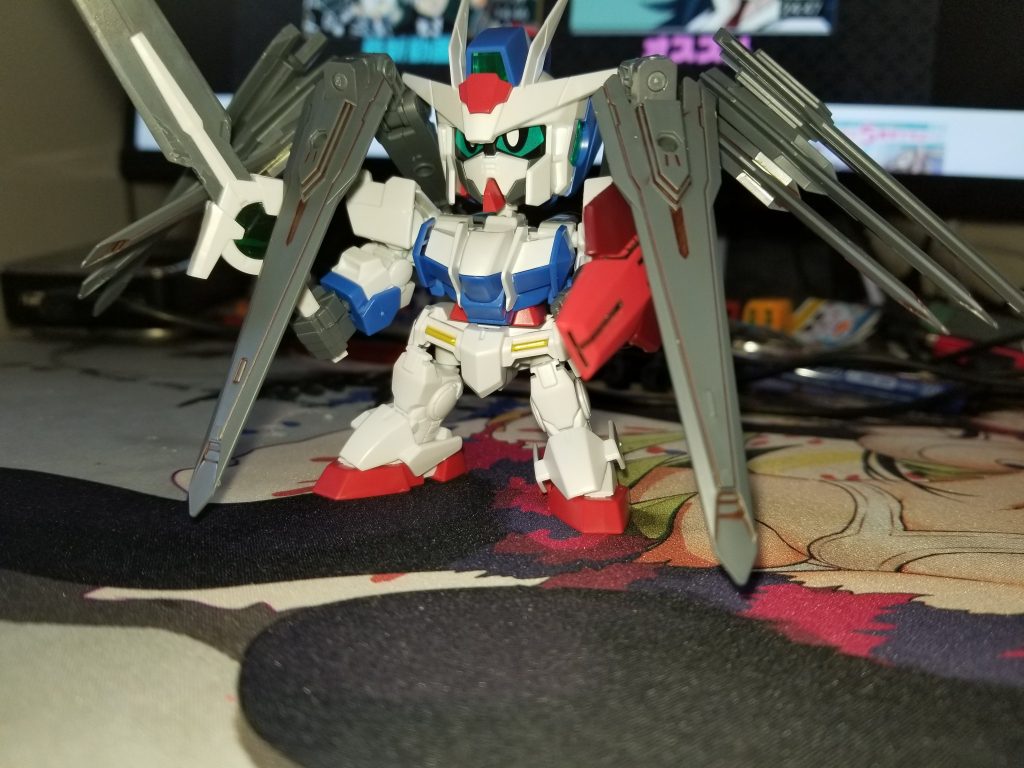 最初はバインダーユニットでマントを作るつもりでした。
でもこれじゃファンタジーっぽくないなwww
と思ったので布マントになりました。