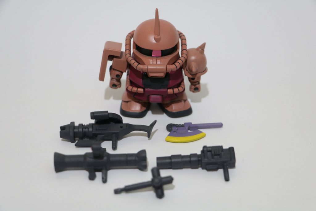 SD シャア専用ザクII–2枚目/制作者：コー