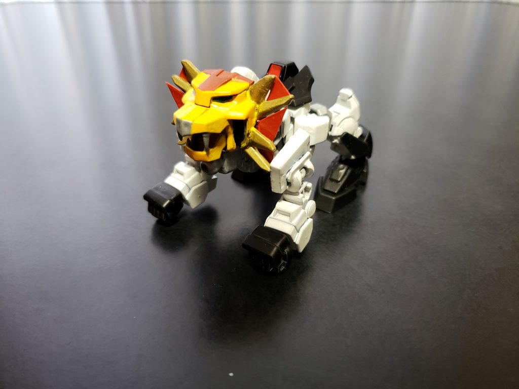 ギャレオン形態。手のひらに載せると非常に愛くるしい(笑)